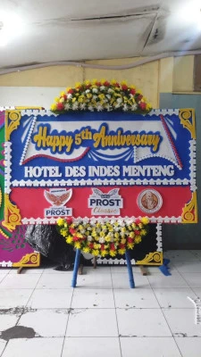 Papan Bunga di Pasar Besar Manado